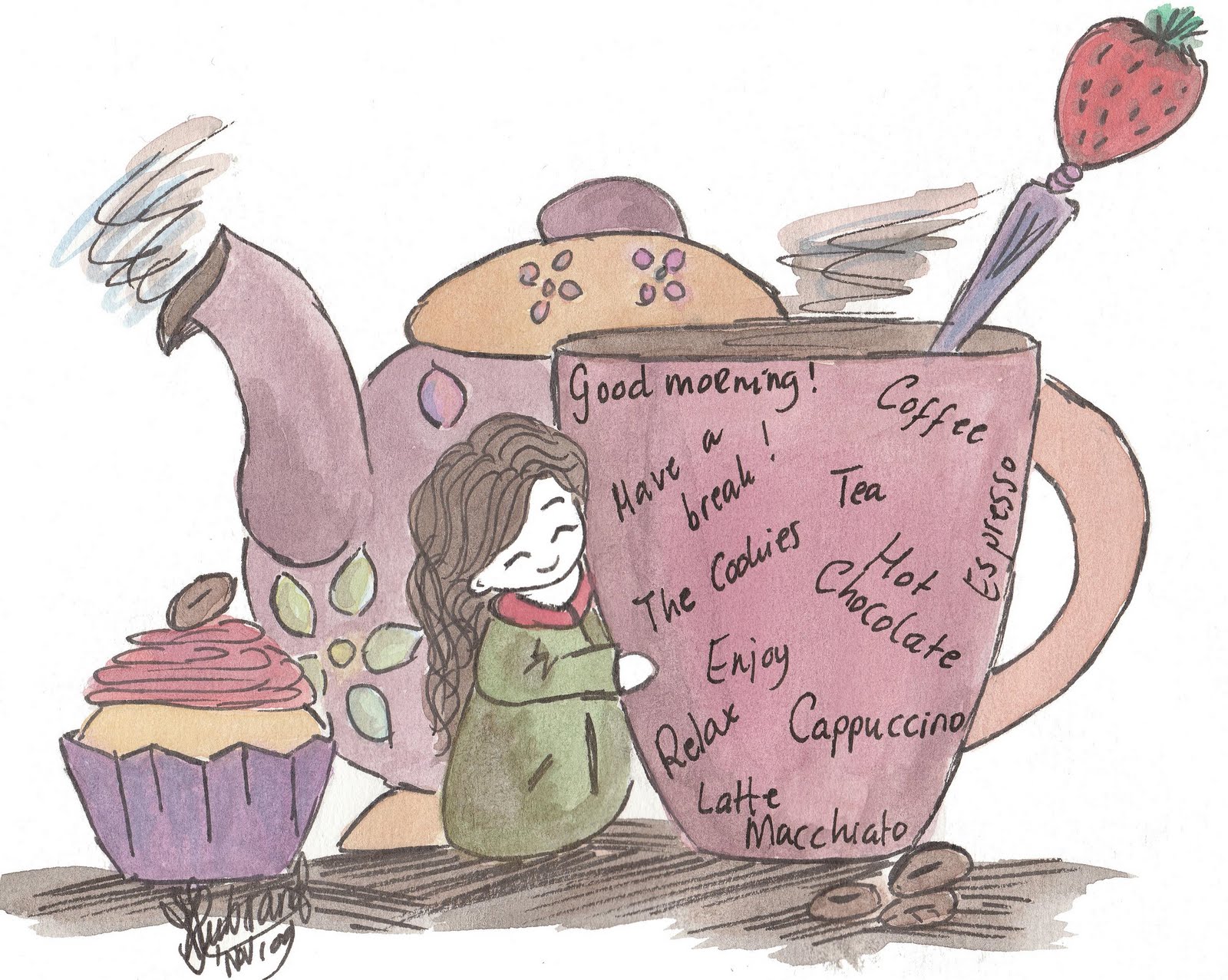 Good morning рисунок